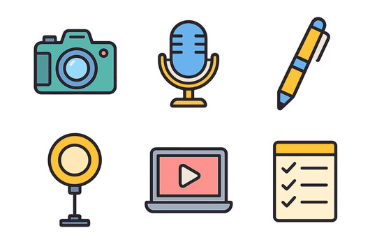 Essential tools and equipment for digital content creators and media production