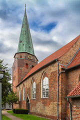 St. Lorenz Church in the Lubeck district of Travemunde, Germany