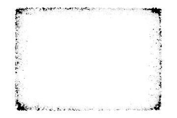 Frames in grunge style. Abstract rectangles with space for text.  monochrome texture,  worn pattern, surface is covered with scratches. Dust particle and dust grain texture 