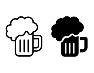 Mug Of Beer icon. Beer Mug, Craft Beer symbol