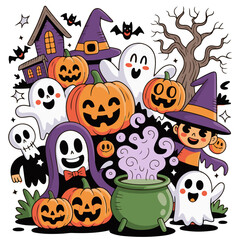 Halloween illustration 8