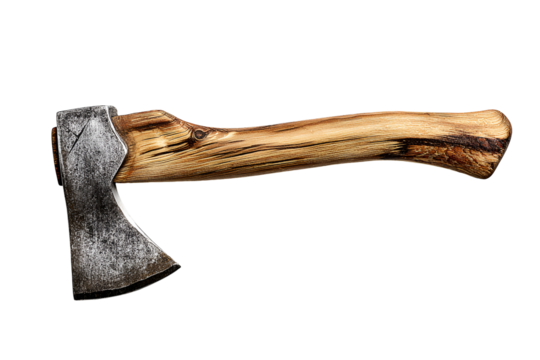 axe isolated on white