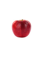 red apple isolated on white