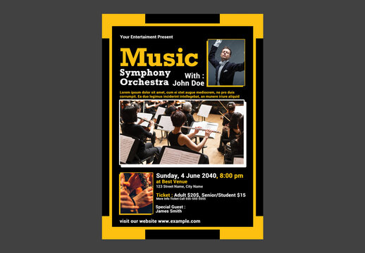 Symphony Orchestra Music Concert