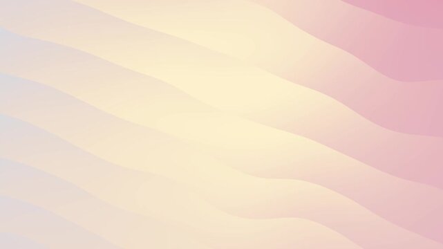Abstract gradient of pink, yellow, and white wavy bands. Suitable for backgrounds, posters, branding, and digital designs needing a modern aesthetic.