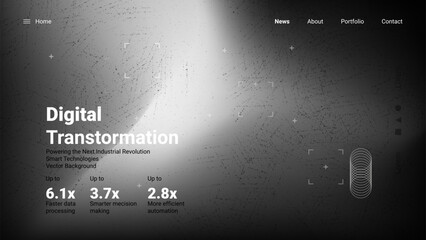 Digital transformation overview showcasing advancements in smart technologies and industrial efficiency strategies