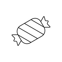 Candy Vector Icon Illustration On Isolated Background.	