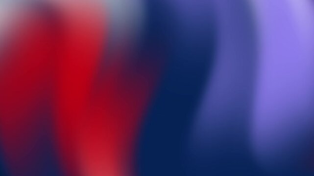Abstract blurred background with red white and blue colors perfect for patriotic designs, fourth of july celebrations, or usathemed projects.