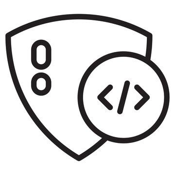 Coding Outline Icon