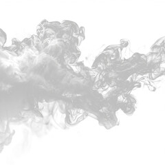 Obraz premium Soft fog blankets the area with a gentle, dreamy touch. Excellent for atmospheric, fantasy, or cinematic designs. Works seamlessly on transparent backgrounds. PNG
