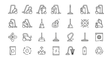 Collection of diverse arrow symbols isolated on white background, showcasing various directions, orientations, and styles for navigation, indication, and design purposes