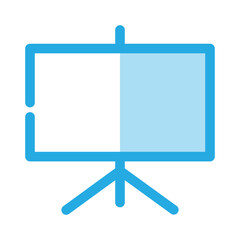 Presentation board icon design template