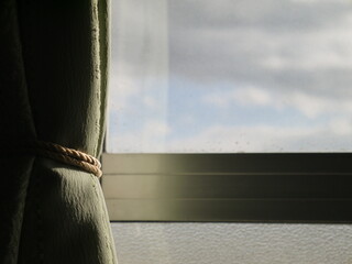 日本の一般家庭にあるカーテン