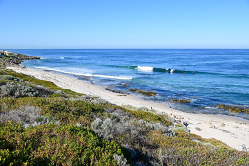 オーストラリア西海岸のパースにあるマーミオンビーチのとても美しい風景