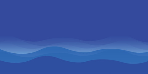 Fototapeta premium Wavy water splash shapes, ocean waves, landscape water ripples for background, water surface, sea graphic patterns.