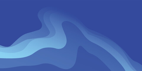 Wavy water splash shapes, ocean waves, abstrct modern vector.