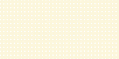 Pale Yellow Dotted Halftone Pattern Background for Modern Design, Subtle Texture with Seamless Transition, Delicate Cream Color Gradient and Vector Graphics