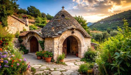 Fototapeta premium church in the village