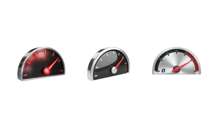 3d icon Speedometer png