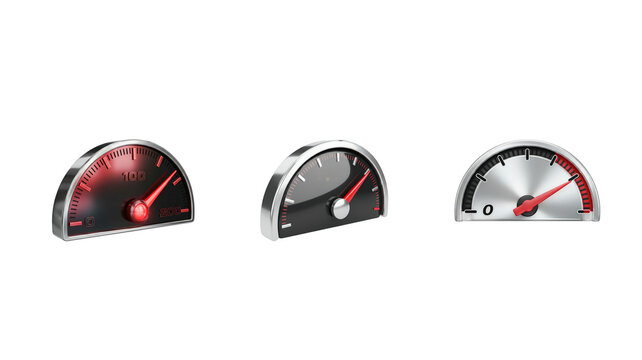 3d icon Speedometer png