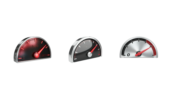 3d icon Speedometer png
