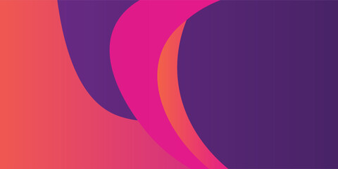 Stock vector geometric coloful circle backround. Trendy gradient shapes composition