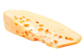 Cheese isolated on white background
