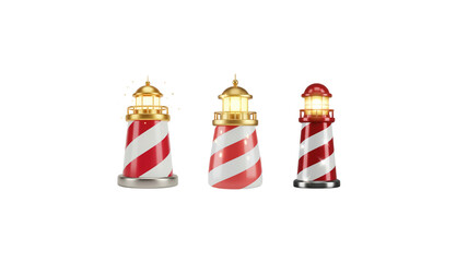 3d Lighthouse icon png