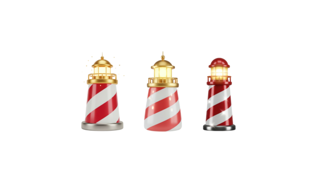 3d Lighthouse icon png