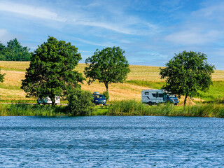 Beautiful summer day at Suldrup lakeside camping © Luc V. de Zeeuw