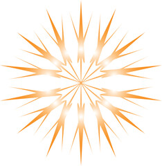 Fototapeta premium Abstract geometric design with vibrant color accents
