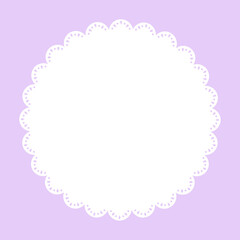 Simple vintage designed frames