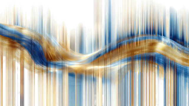 Abstract background with flowing lines, dynamic curves, and modern gradient texture creating artistic digital pattern isolated on white background