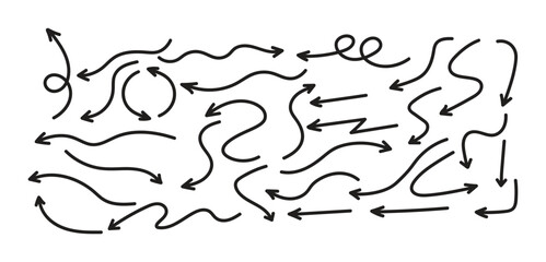 Hand drawn arrow collection