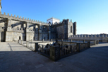 MIddle level of a Cathedral in Porto, Portugal. 