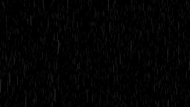 portrait mobile vertical version realistic animated Rain Falling portrait mobile vertical black background snowing backdrop 4k overlay alpha channel