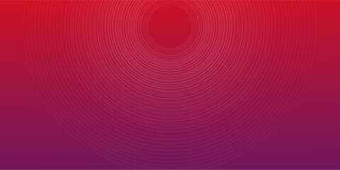 Abstract modern gradient horizontal template background. Trendy bright circle lines creative design. Minimal style graphic elements.