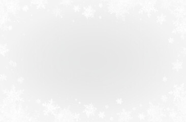 png transparent snowflake border background with bright frosty flakes, ice pattern, and elegant winter frame perfect for festive decoration and holiday invitations