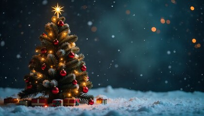 Obraz premium Christmas tree decoration 