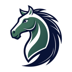Elegant Horse Mascot Logo for Branding