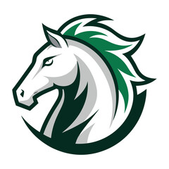 Elegant Horse Mascot Logo for Branding