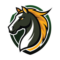 Elegant Horse Mascot Logo for Branding