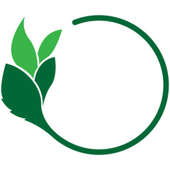 Simple Floral Nature Logo Design