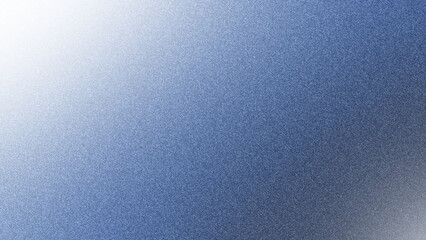 Abstract soft gradient blue glow background with soft noise on transparent background