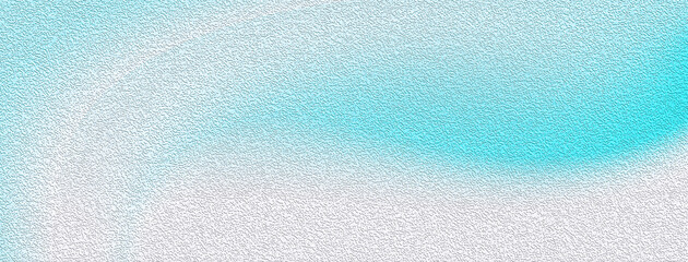 Abstract grain blur blue white color gradient wavy long background. Textured noisy Luxury template. flyer, web page. Premium banner. card. Cover design. Metaverse. Book. Cold temperature. flat lay