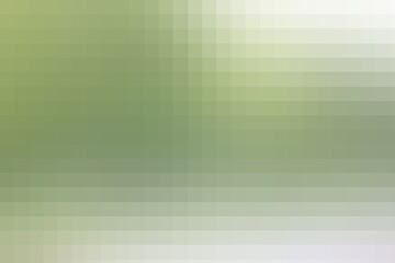 Abstract Pixelated Backdrop: A simple, abstract backdrop is composed of a matrix of pixels, blending shades of green and white to create a soft, clean aesthetic.