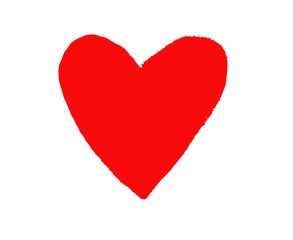 hand-drawn hearts in various styles, a romantic design element for valentines day on transparent background