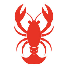 Minimal Crab and Crustacean Logo Design in Silhouette Style
