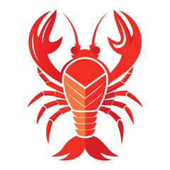Minimal Crab and Crustacean Logo Design in Silhouette Style