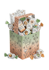 Delightful box of forest themed candies perfect for gifting occasion